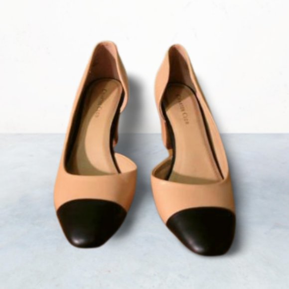 Charter Club- Nude and Black pumps, size 7.5 (womens) - Picture 1 of 5